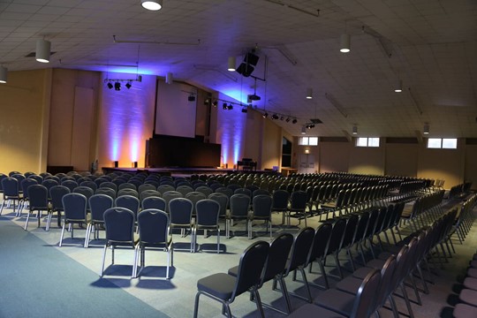 Main Hall Theatre Layout - Rear Left