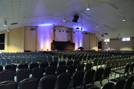 Main Hall Theatre Layout - Rear Left View 2