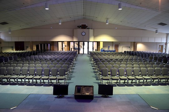 Main Hall Theatre Layout - Front Centre
